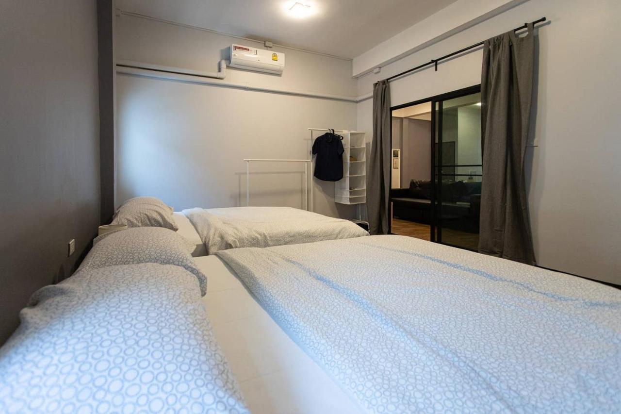 U3 Large 2 Bedroom Full Kitchen Near Bts Udomsuk Bangkok Bagian luar foto