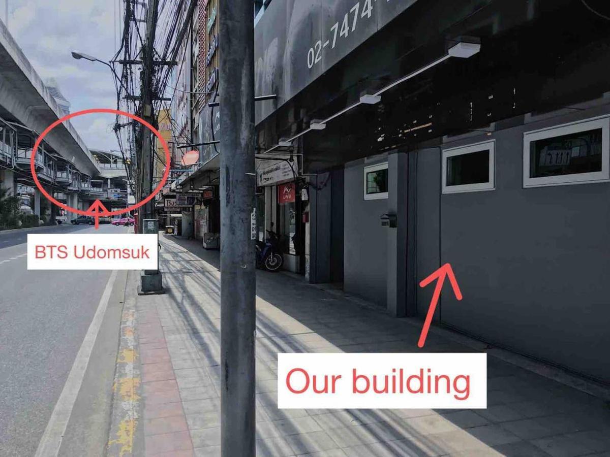 U3 Large 2 Bedroom Full Kitchen Near Bts Udomsuk Bangkok Bagian luar foto