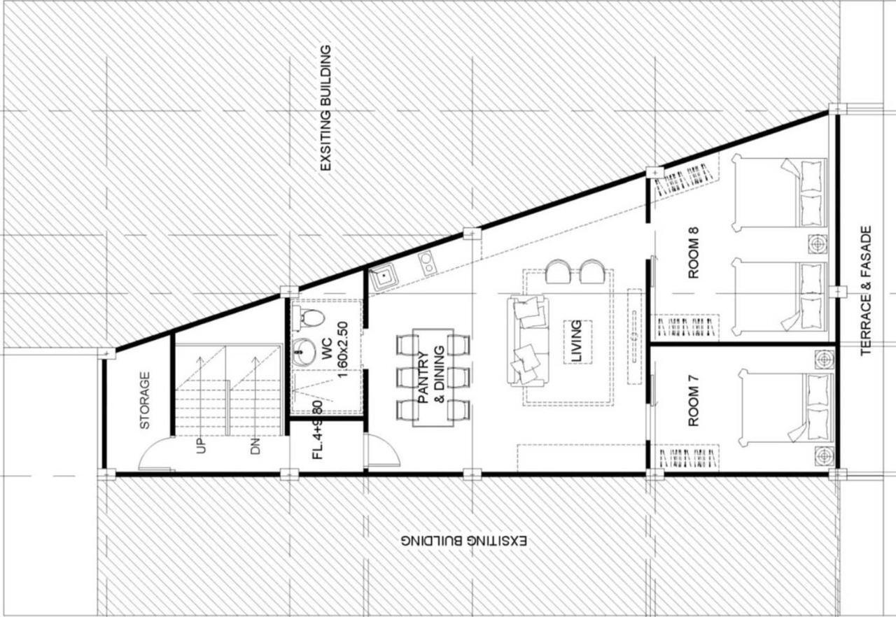 U3 Large 2 Bedroom Full Kitchen Near Bts Udomsuk Bangkok Bagian luar foto