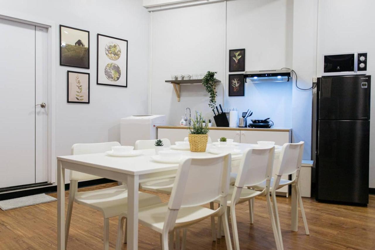 U3 Large 2 Bedroom Full Kitchen Near Bts Udomsuk Bangkok Bagian luar foto