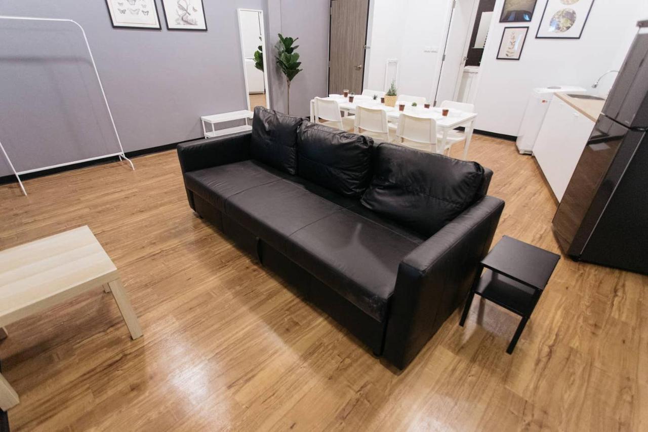 U3 Large 2 Bedroom Full Kitchen Near Bts Udomsuk Bangkok Bagian luar foto