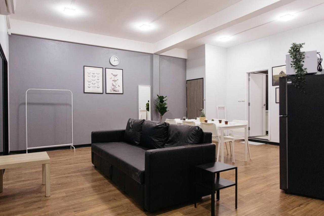 U3 Large 2 Bedroom Full Kitchen Near Bts Udomsuk Bangkok Bagian luar foto